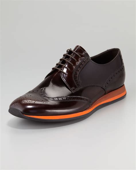 prada mens shoes sale brown|prada shoes men sale outlet.